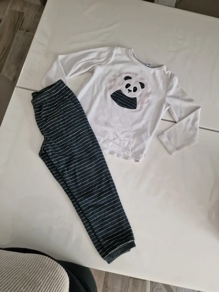 Pyjama velours 5 ans Okaidi