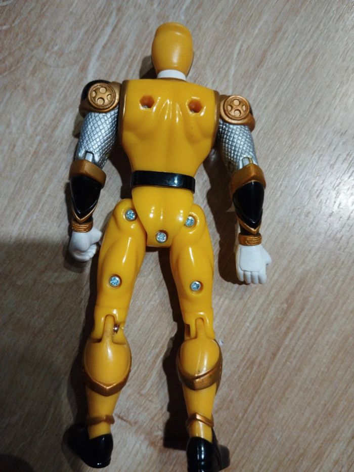 Power rangers ninja storm jaune 2002 bandai - photo numéro 2