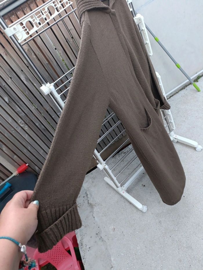Gilet avec fermeture éclair deux poches très long Kiabi 54/56 - photo numéro 2