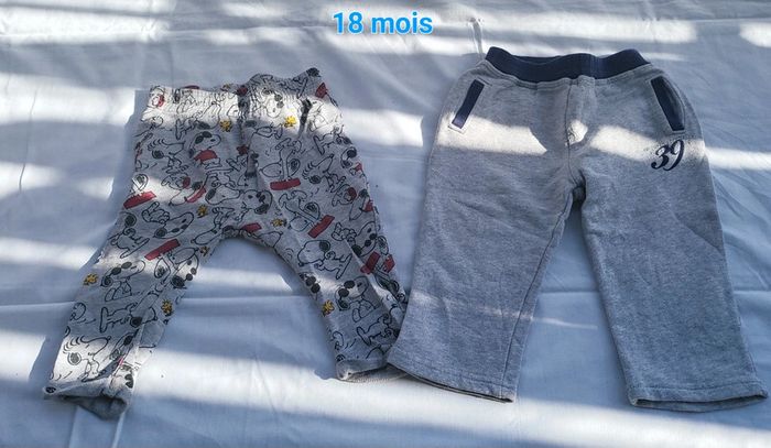 🧸 Lot de 2 joggings 18 mois 🧸