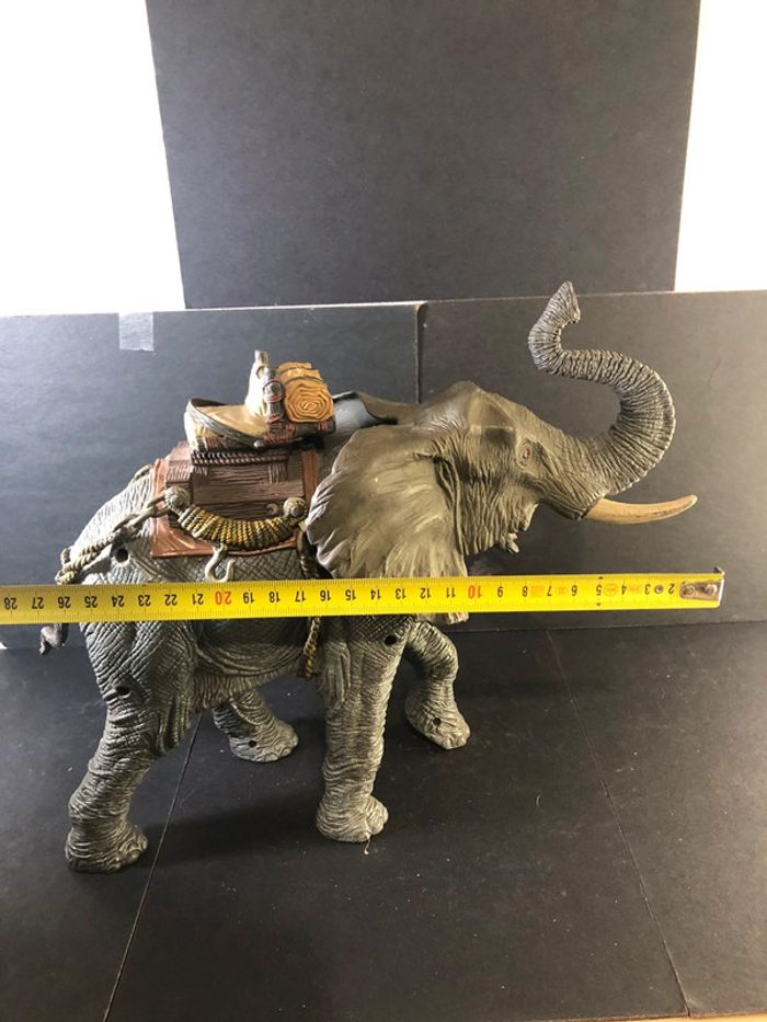 Grande figurine jouet action figure éléphant électronique animaux chap mei animal planet wild - photo numéro 9