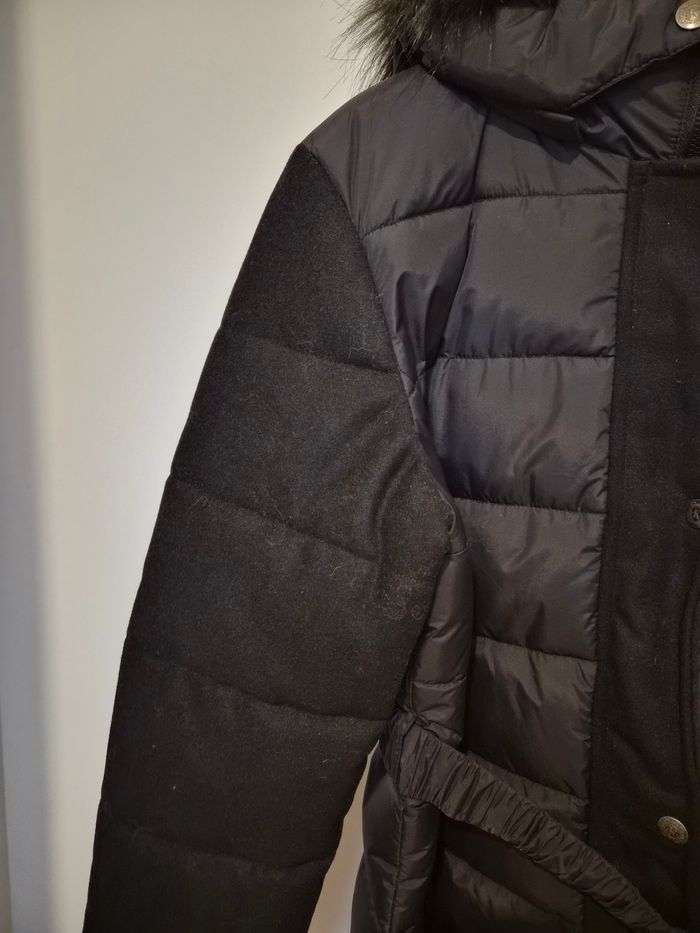 Manteau Kaporal bi matière - photo numéro 4