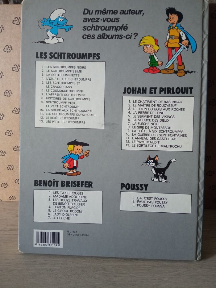 BD Schtroumpfs – Le Schtroumpfissime + Schtroumpfonie en Ut – édition Dupuis - photo numéro 2