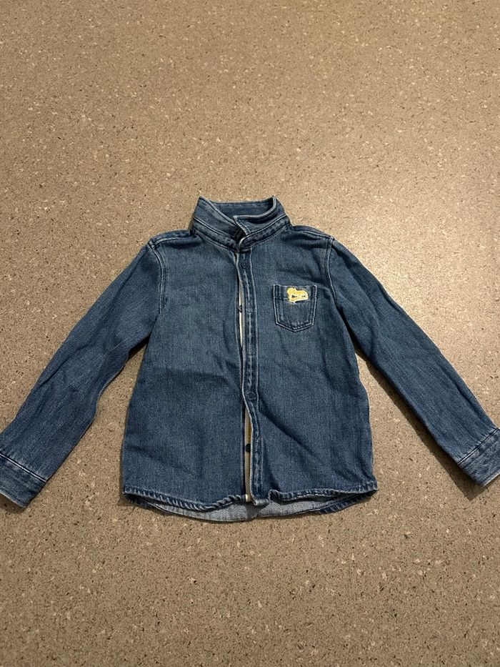 Veste en jean garçon 4 ans