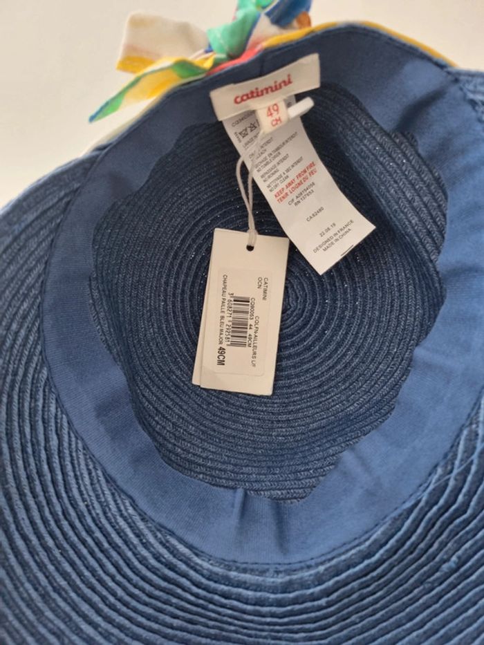Chapeau de paille catimini 🏷 - photo numéro 5