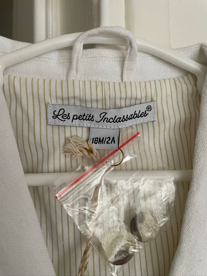 Veste de cérémonie bébé les petits inclassables - photo numéro 2