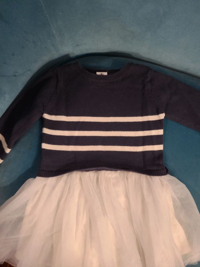 Robe Petit Bateau manches longues t. 18 mois - photo numéro 2