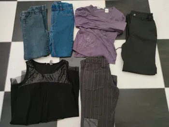 Lot fille 10 ans – vêtements variés et tendance
