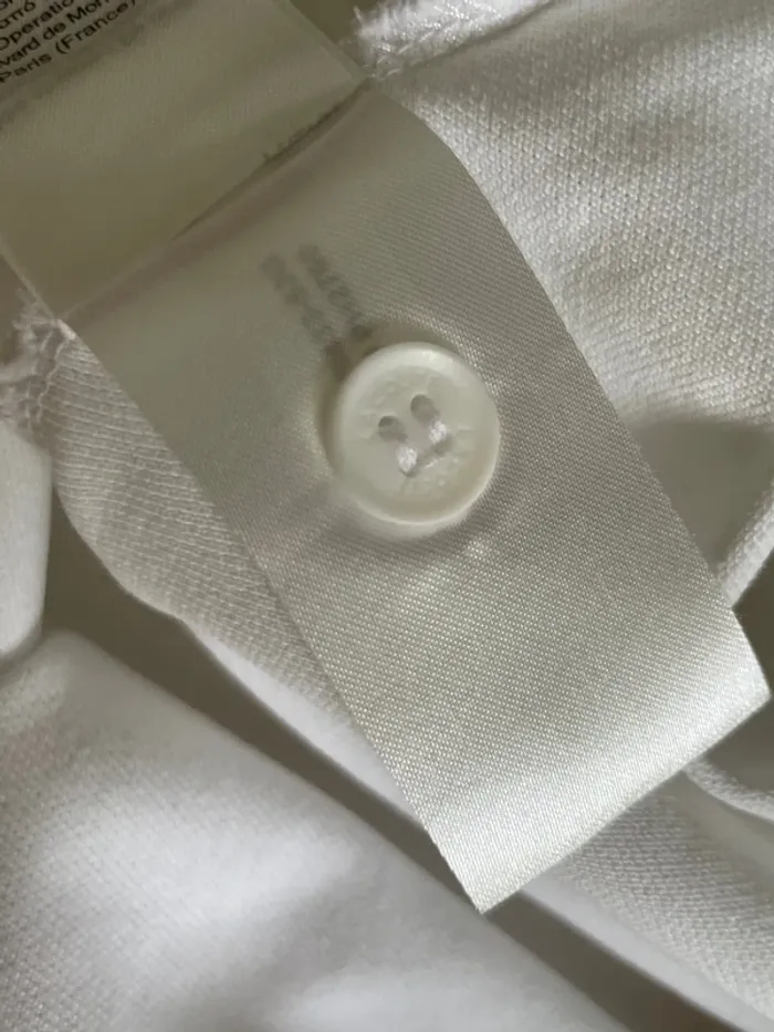 Polo Lacoste blanc - photo numéro 8