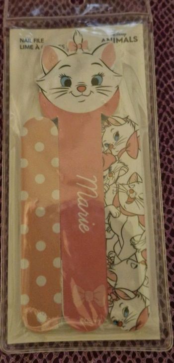 Lot de 3 limes à ongles marie les aristochats