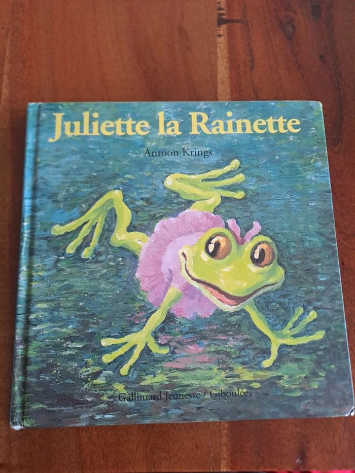 Livre Drôles de Petites Bêtes, Juliette la Rainette
