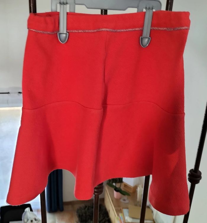 jupe rouge 10 ans - photo numéro 2