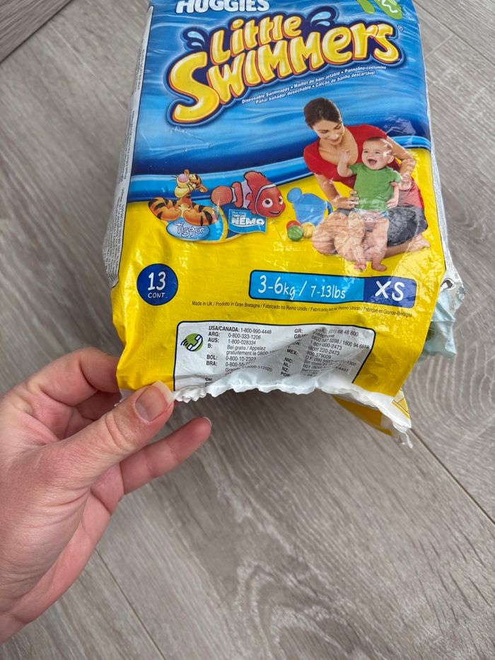 Couches de bain Huggies XS 3-6kg - photo numéro 6