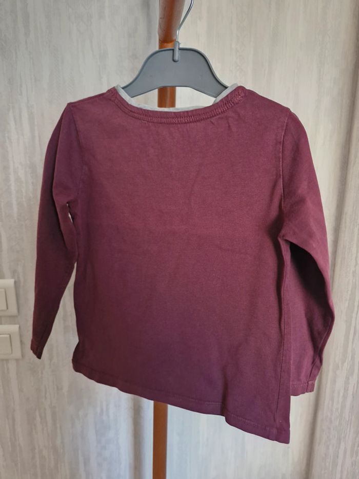 T-shirt manches longues enfant garçon 4 ans Okaïdi - photo numéro 5