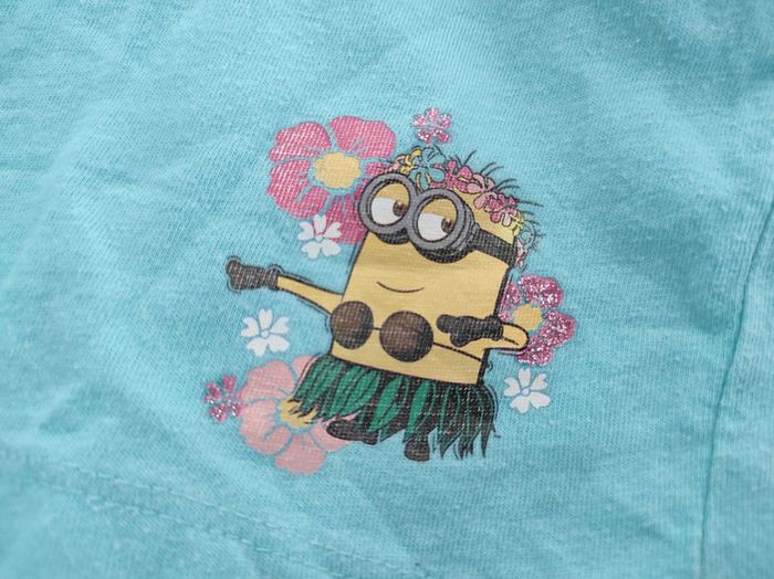 Short bleu minions 8 ans - photo numéro 2