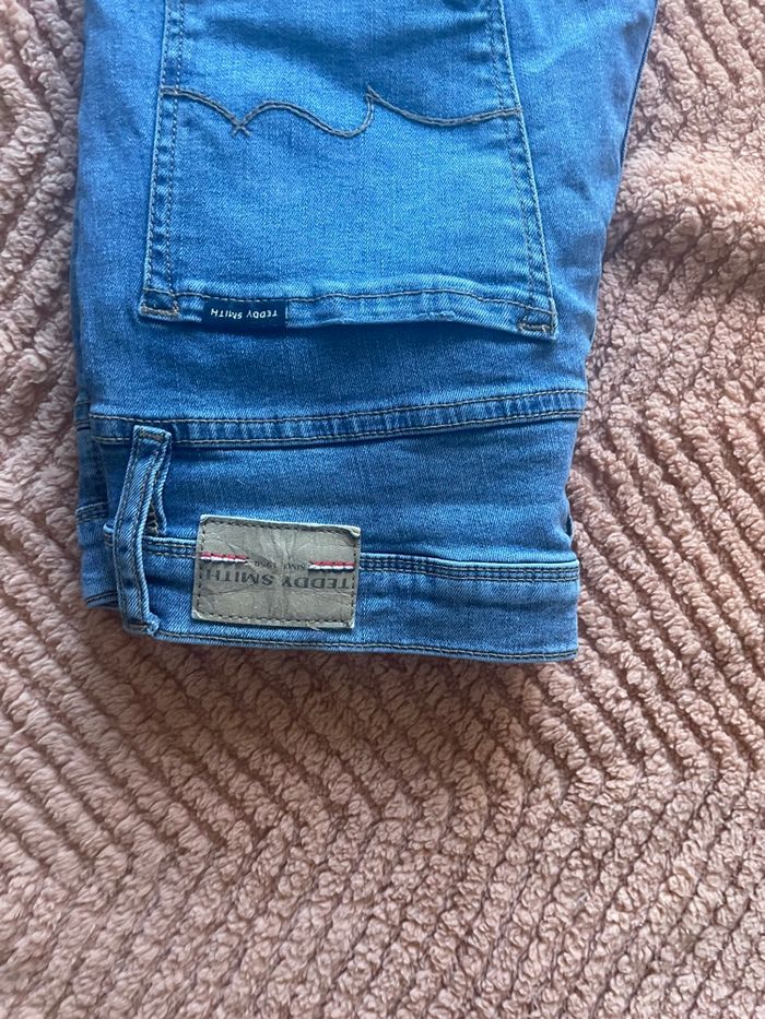 🌸 jolie Jeans bleu skinny flash fit Teddy smith taille 38🌸 - photo numéro 5