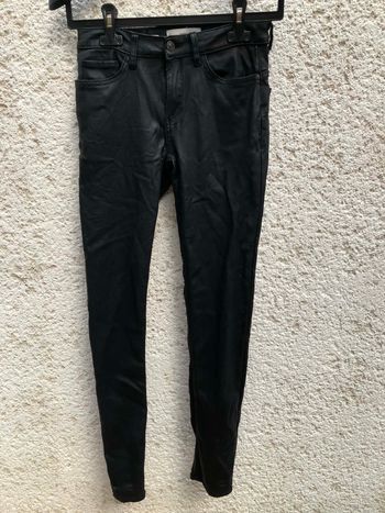 Pantalon MNG XS effet ciré