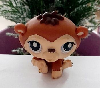 Figurine Littlest Pet Shop Bébé Singe