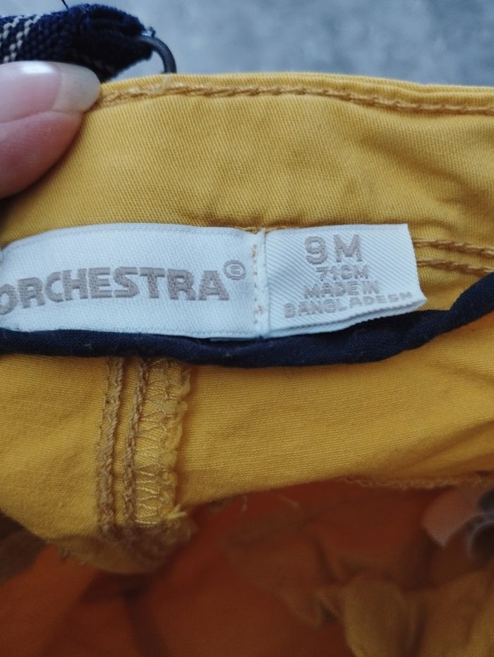 Pantalon à bretelles Orchestra 9 mois garçon - photo numéro 3