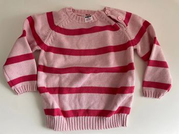 Pull rayée bébé