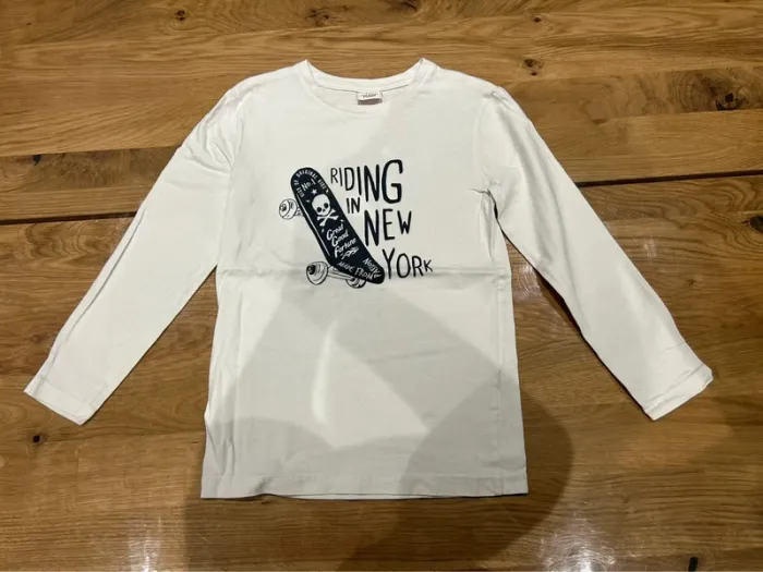 Lot 3 Tee-shirt manches longues 8 ans TAO - photo numéro 4