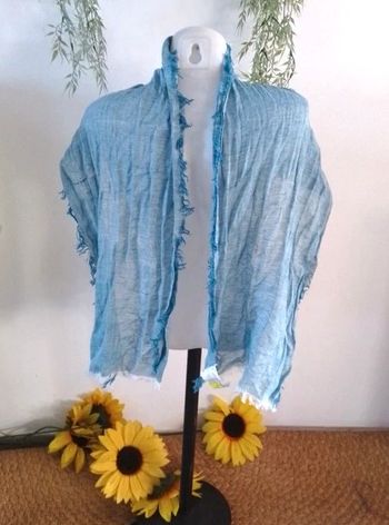 foulard léger -code - 100% coton -150x45cm