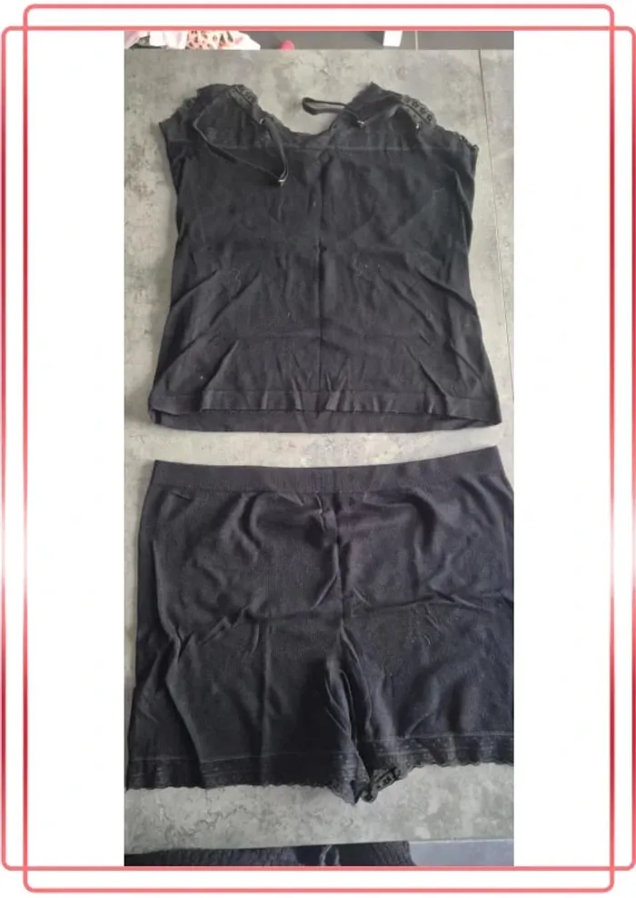 Pyjama short deux pièces femme - photo numéro 2