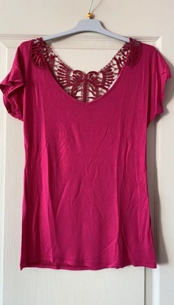 T-shirt dentelle - photo numéro 2