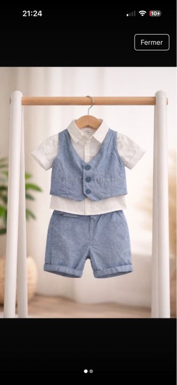 Costume 3 pièces pat et ripaton