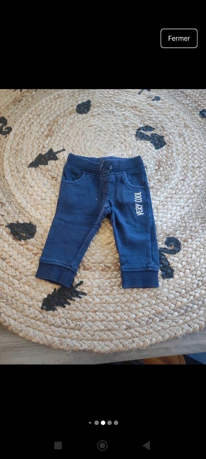Lot 6 pantalons bébé garçon 9 mois - photo numéro 5