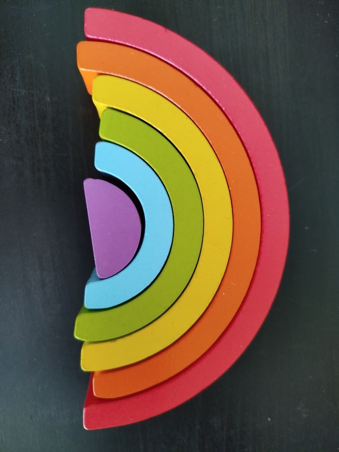 Arc en ciel type Montessori