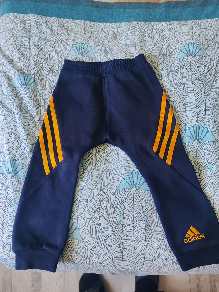 Jogging Adidas bleu marine 18/24 mois - photo numéro 2