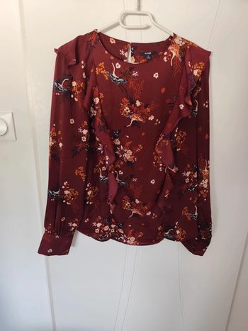 Blouse bordeaux