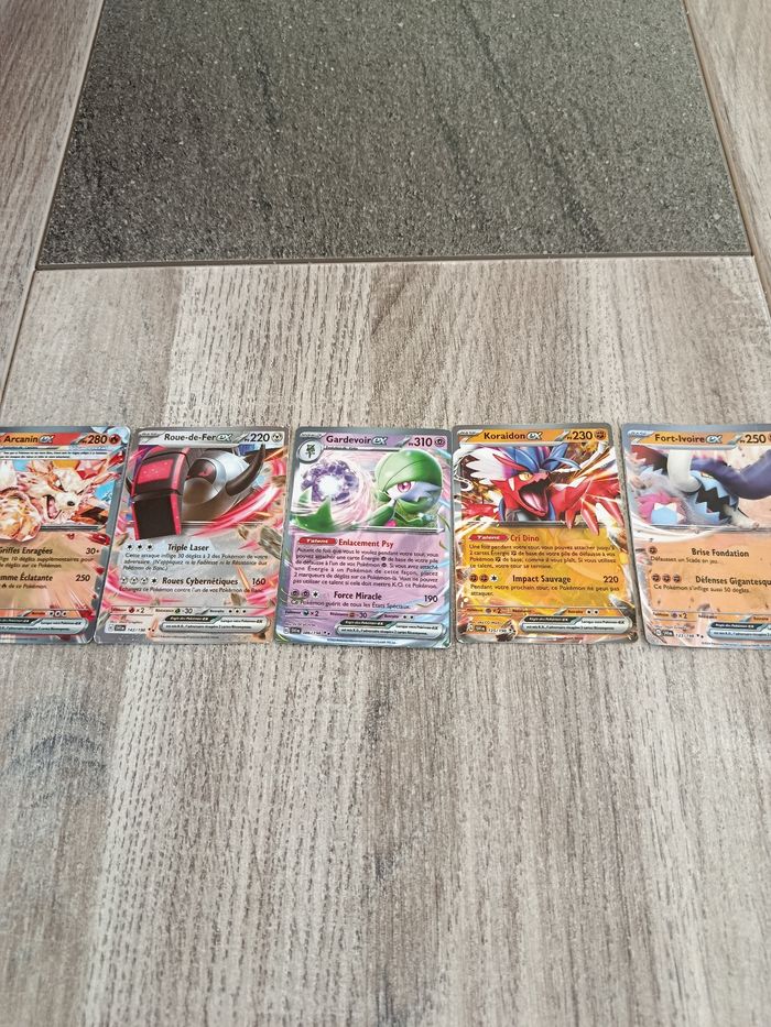 Cartes Pokémon Ex