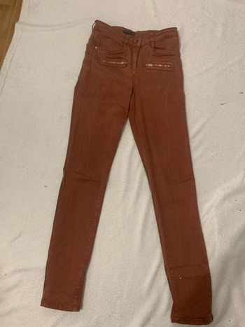 Jean couleur cognac
