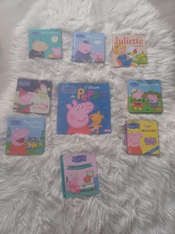 Lot de livres peppa pig