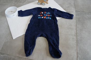 Pyjama inscription 6 mois