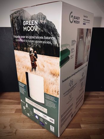 Matelas bébé BabyMoov Cosy’Lite antibactérien 60x120 cm – Neuf