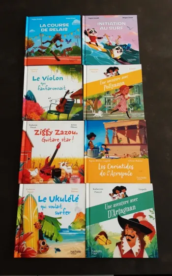 Lot 8 livres Mcdo