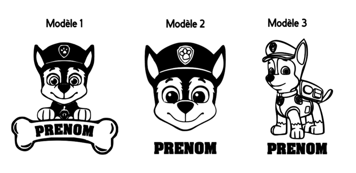 Gobelet personnalisé avec prénom | Chase | Pat’ Patrouille | Paw Patrol - photo numéro 4
