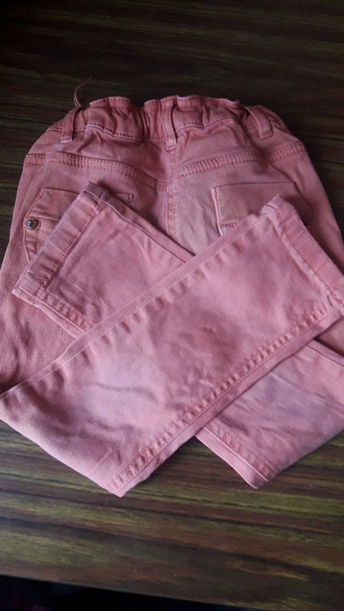 Jean orange t4a - photo numéro 2