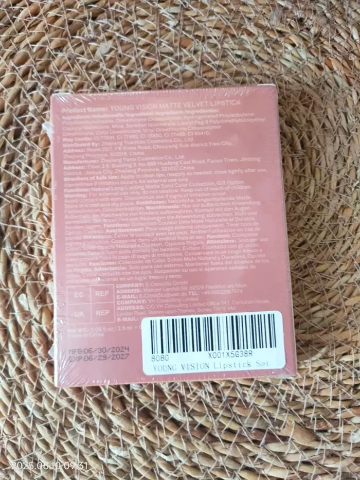 Rouge à lèvres matte coffret neuf - photo numéro 3