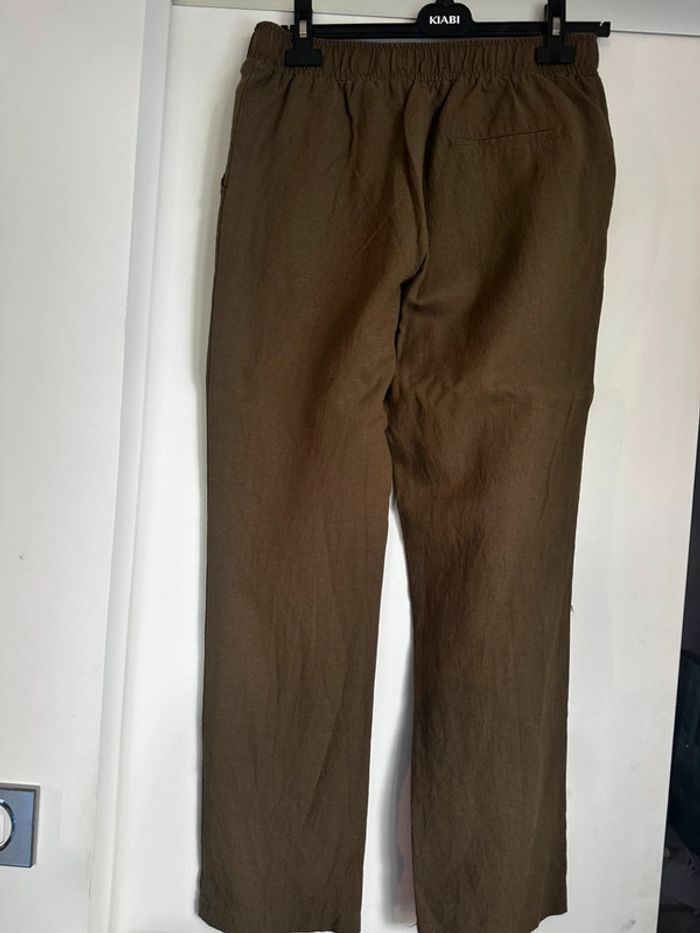 💚Pantalon fluide Sfera– Kaki chic 💛 - photo numéro 4