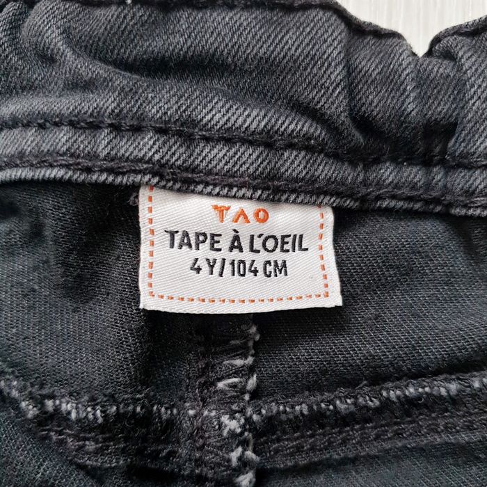 Bermuda jean noir - Tape à l'œil - photo numéro 4