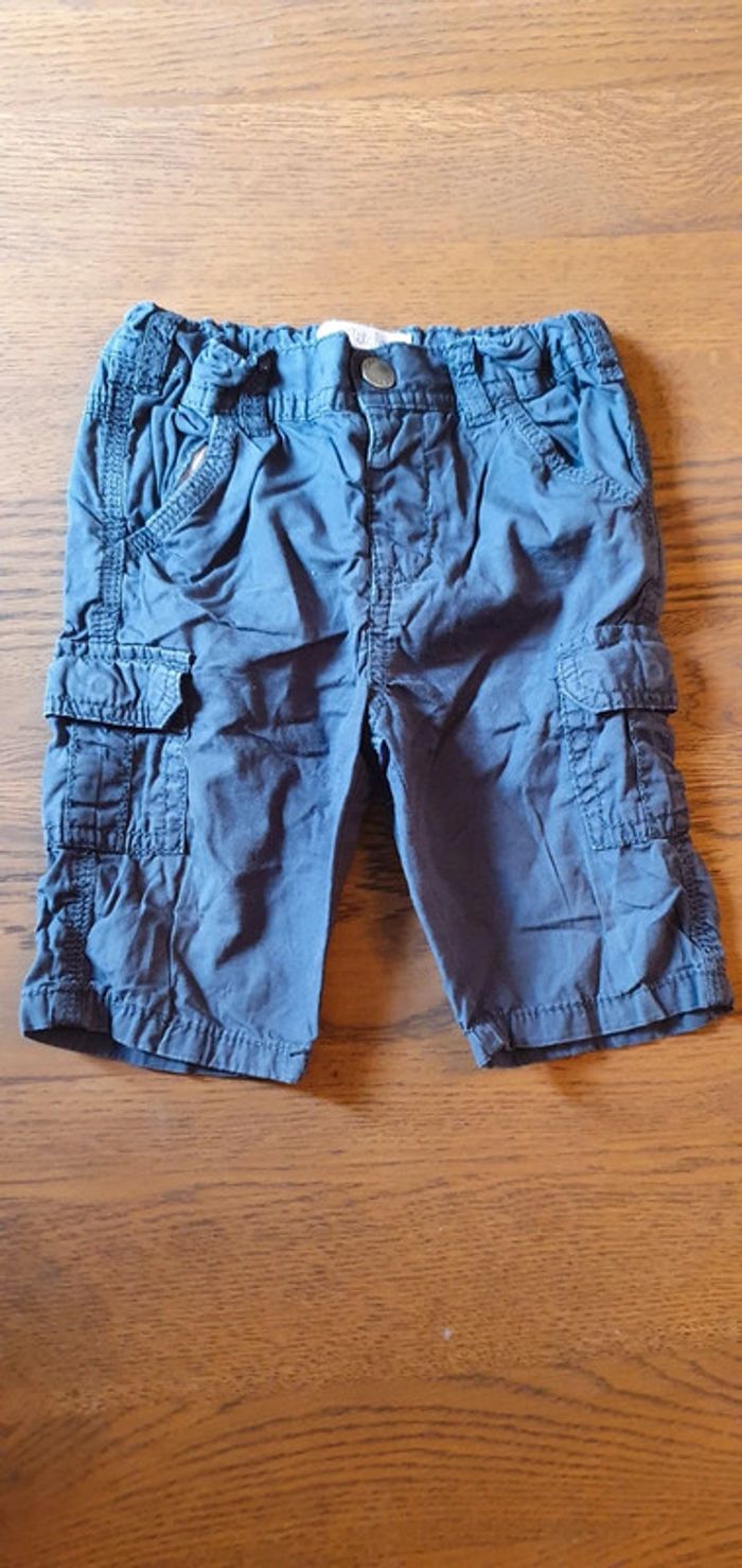 Pantalon Bleu Gris Kitchoun 12 Mois