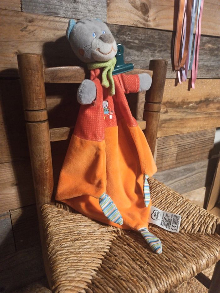 Doudou chat mots d'enfants tbe - photo numéro 4