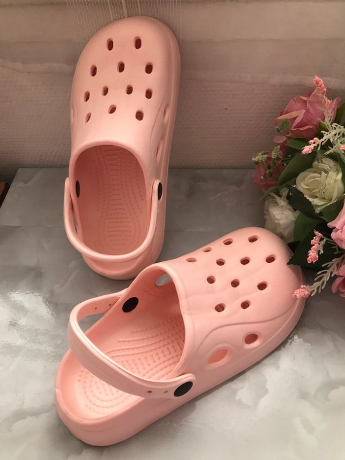 Chaussures inspiration Crocs rose candy ๐ญ 38 - 39 - photo numรฉro 7