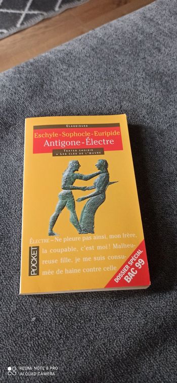 Livre eschyle Sophocle euripide