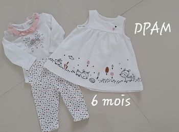 Ensemble 6 mois fille