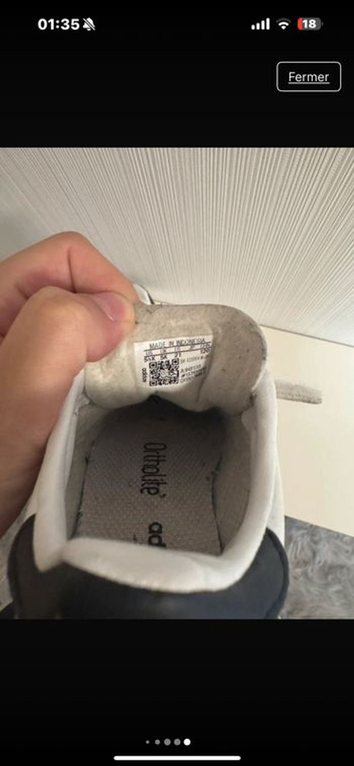 Adidas gazelle bebe taille 21. - photo numéro 4